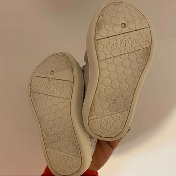 Cat and jack Toddler Parker Daisy Print Sneakers size 5 - Picture 6 of 9